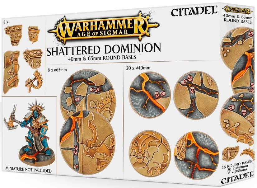 Shattered Dominion 40 & 65mm Round Bases