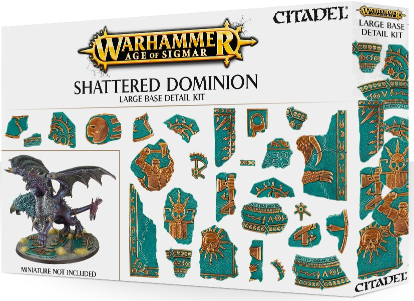 Shattered Dominion Large Base Detail Kit