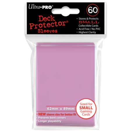 Ultra Pro Pink Sleeves Small Ultra Pro Pink Sleeves Small
