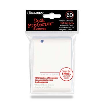 Ultra Pro White Sleeves Small Ultra Pro White Sleeves Small