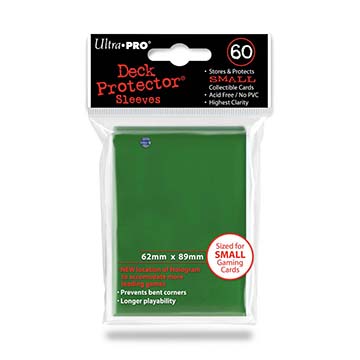 Ultra Pro Green Sleeves Small Ultra Pro Green Sleeves Small