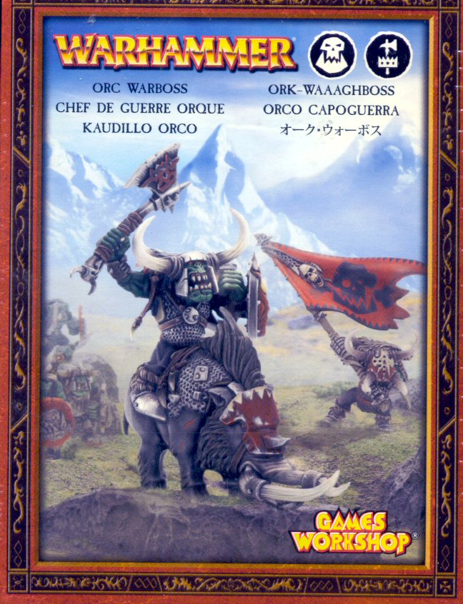 Orc Warboss and Big Boss Orc Warboss and Big Boss