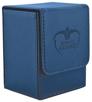 Ultimate Guard Leatherette Deck Box Dark Blue 80+ Ultimate Guard Leatherette Deck Box Dark Blue 80+