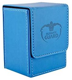 Ultimate Guard Leatherette Deck Box Light Blue 80+ Ultimate Guard Leatherette Deck Box Light Blue 80+