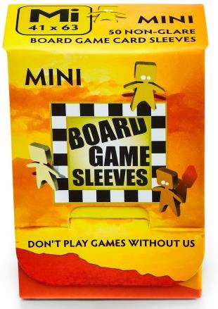 Arcane Tinmen Non-Glare Mini Board Game Sleeves (50ct) Arcane Tinmen Non-Glare Mini Board Game Sleeves (50ct)