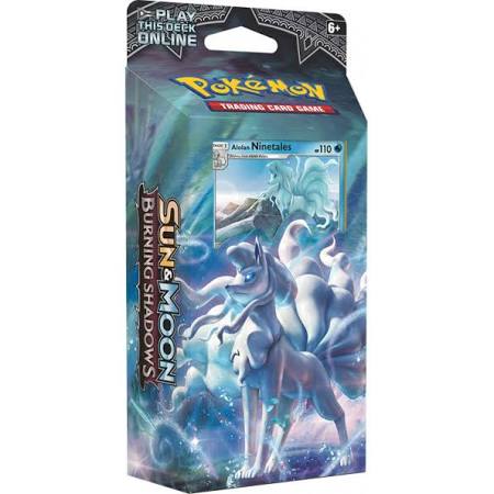 Alolan Ninetales Burning Shadows Theme Deck Alolan Ninetales Burning Shadows Theme Deck