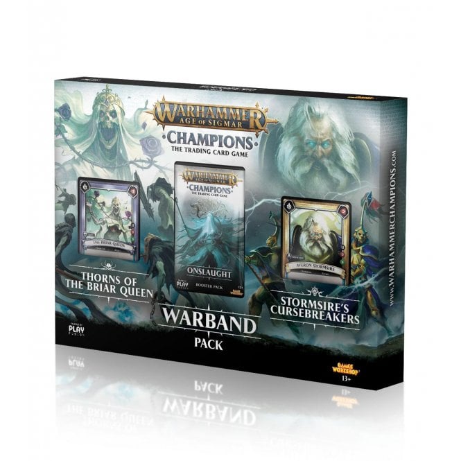 Warhammer Age of Sigmar Champions TCG Onslaught Booster Pack Sealed