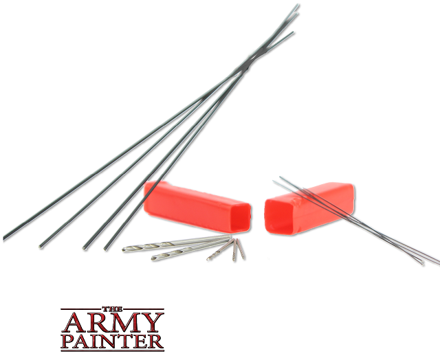 Army Painter Spare Drill bits and pins Army Painter Spare Drill bits and pins