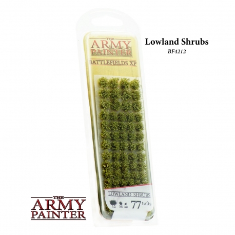 Army Painter Battlefields XP - Lowland Shrubs Army Painter Battlefields XP - Lowland Shrubs