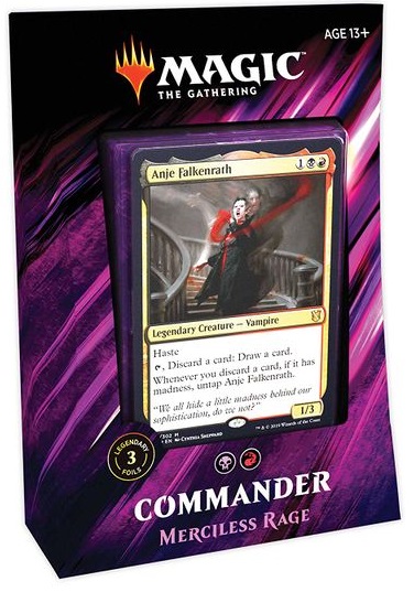 Commander 2019 Merciless Rage Commander 2019 Merciless Rage