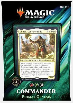Commander 2019 Primal Genesis Commander 2019 Primal Genesis