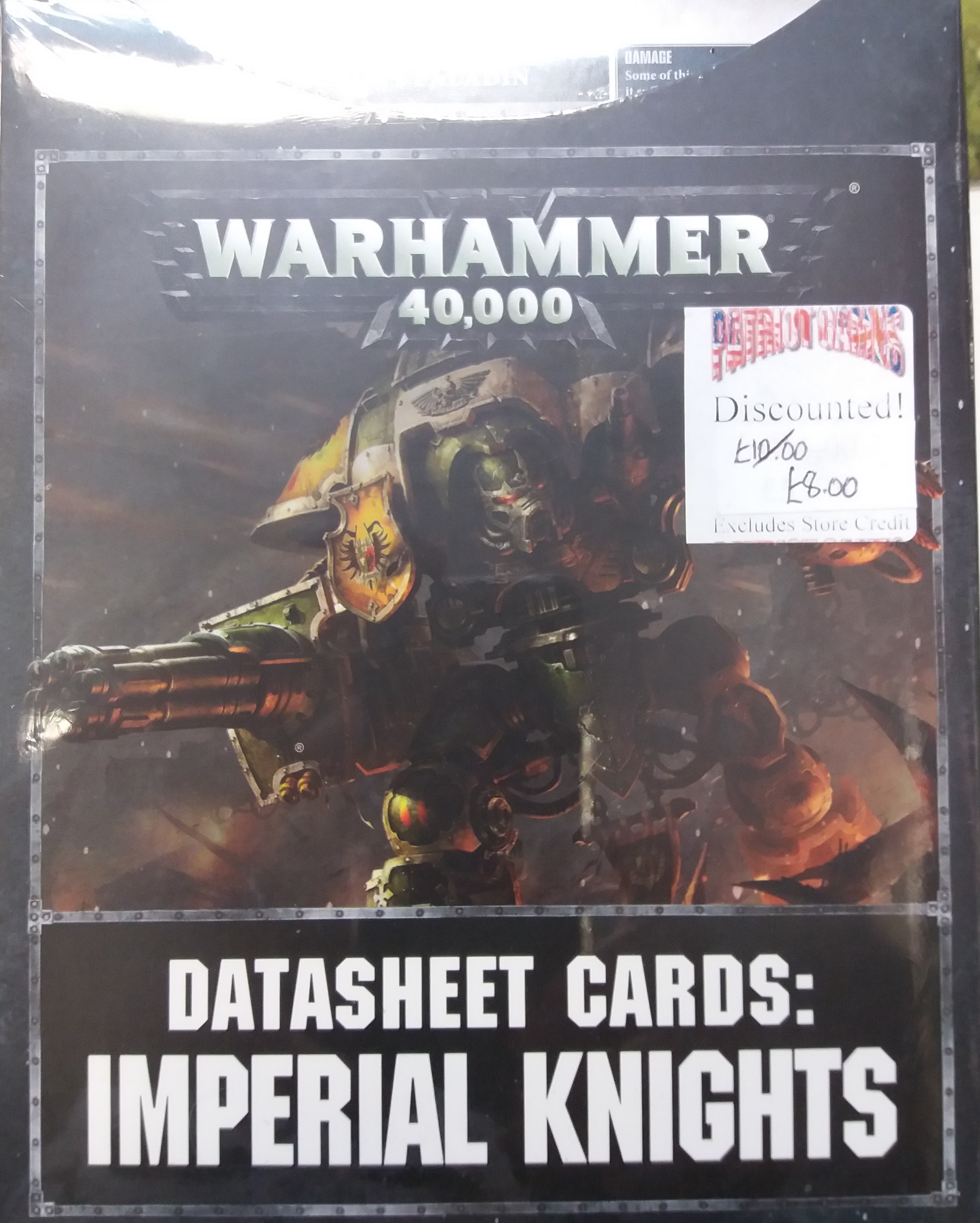 Datasheet Cards: Imperial Knights Datasheet Cards: Imperial Knights