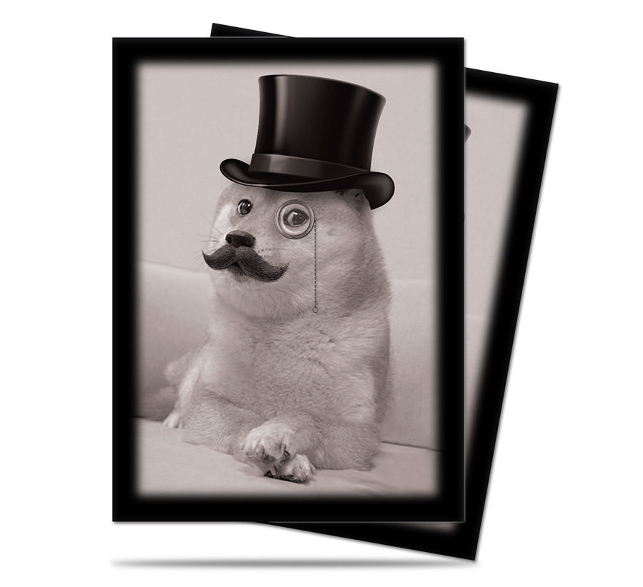 Ultra Pro Doge Sleeves Much Class! Such Fancy! Ultra Pro Doge Sleeves Much Class! Such Fancy!