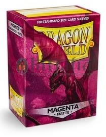 Dragon Shield Matte Magenta Sleeves Dragon Shield Matte Magenta Sleeves