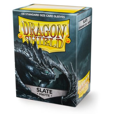 Dragon Shield Matte Slate Sleeves Standard Size x100 Dragon Shield Matte Slate Sleeves Standard Size x100