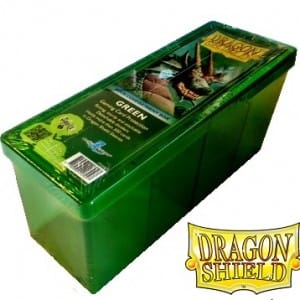 Dragon Shield 4-Compartment Storage Box GREEN Dragon Shield 4-Compartment Storage Box GREEN