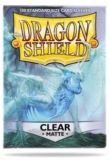 Dragon Shield Matte Clear Sleeves Dragon Shield Matte Clear Sleeves