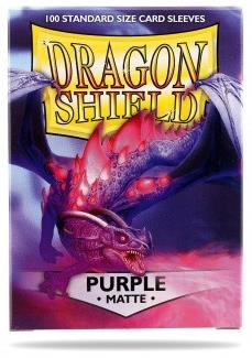 Dragon Shield Matte Purple Sleeves Dragon Shield Matte Purple Sleeves