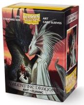 Dragon Shield Valentine Dragons Standard Sleeves Dragon Shield Valentine Dragons Standard Sleeves
