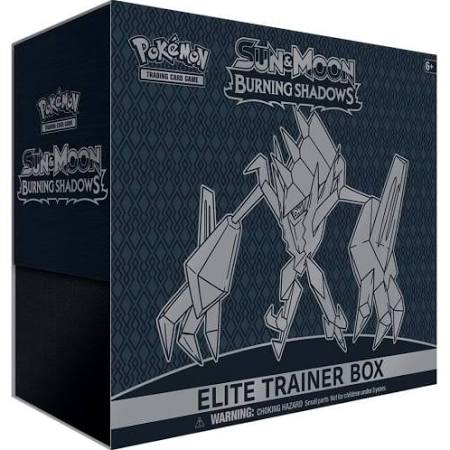 Burning Shadows Elite Trainer Box Burning Shadows Elite Trainer Box