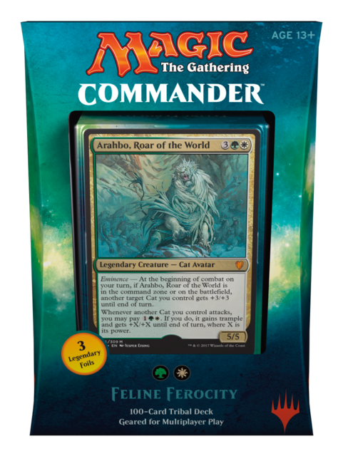 Commander 2017 - Feline Ferocity Commander 2017 - Feline Ferocity