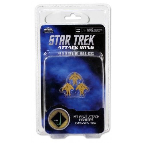 Star Trek: Attack Wing - 1st Wave Attack Fighters Expansion Pack Star Trek: Attack Wing - 1st Wave Attack Fighters Expansion Pack