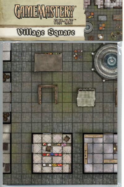 Gamemastery Flip-Mat: Village Square Gamemastery Flip-Mat: Village Square