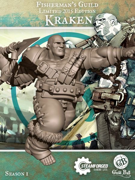 Guild Ball Fisherman's Guild Kraken Guild Ball Fisherman's Guild Kraken