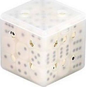 Dice Cube: Ivory (Old style) Dice Cube: Ivory (Old style)