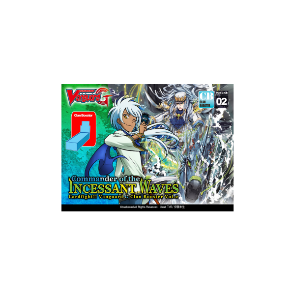 Cardfight Vanguard Commander of the Incessant Waves Booster Box Cardfight Vanguard Commander of the Incessant Waves Booster Box