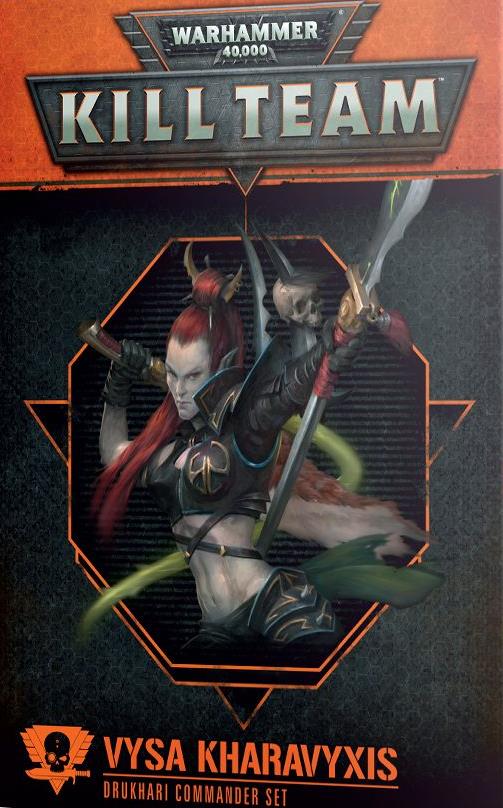 Kill Team: Vysa Kharavyxis Drukhari Commander Set Kill Team: Vysa Kharavyxis Drukhari Commander Set