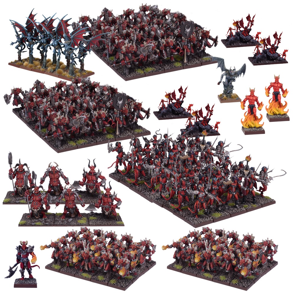 Kings of War Forces of the Abyss Mega Force Kings of War Forces of the Abyss Mega Force