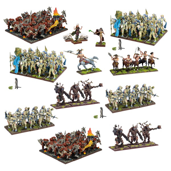 Kings of War Forces of Nature Mega Force