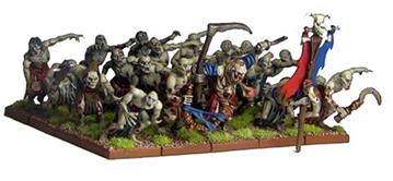 Kings of War Undead Zombie Regiment Kings of War Undead Zombie Regiment