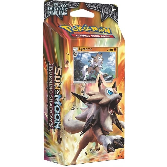 Lycanroc Burning Shadows Theme Deck Lycanroc Burning Shadows Theme Deck