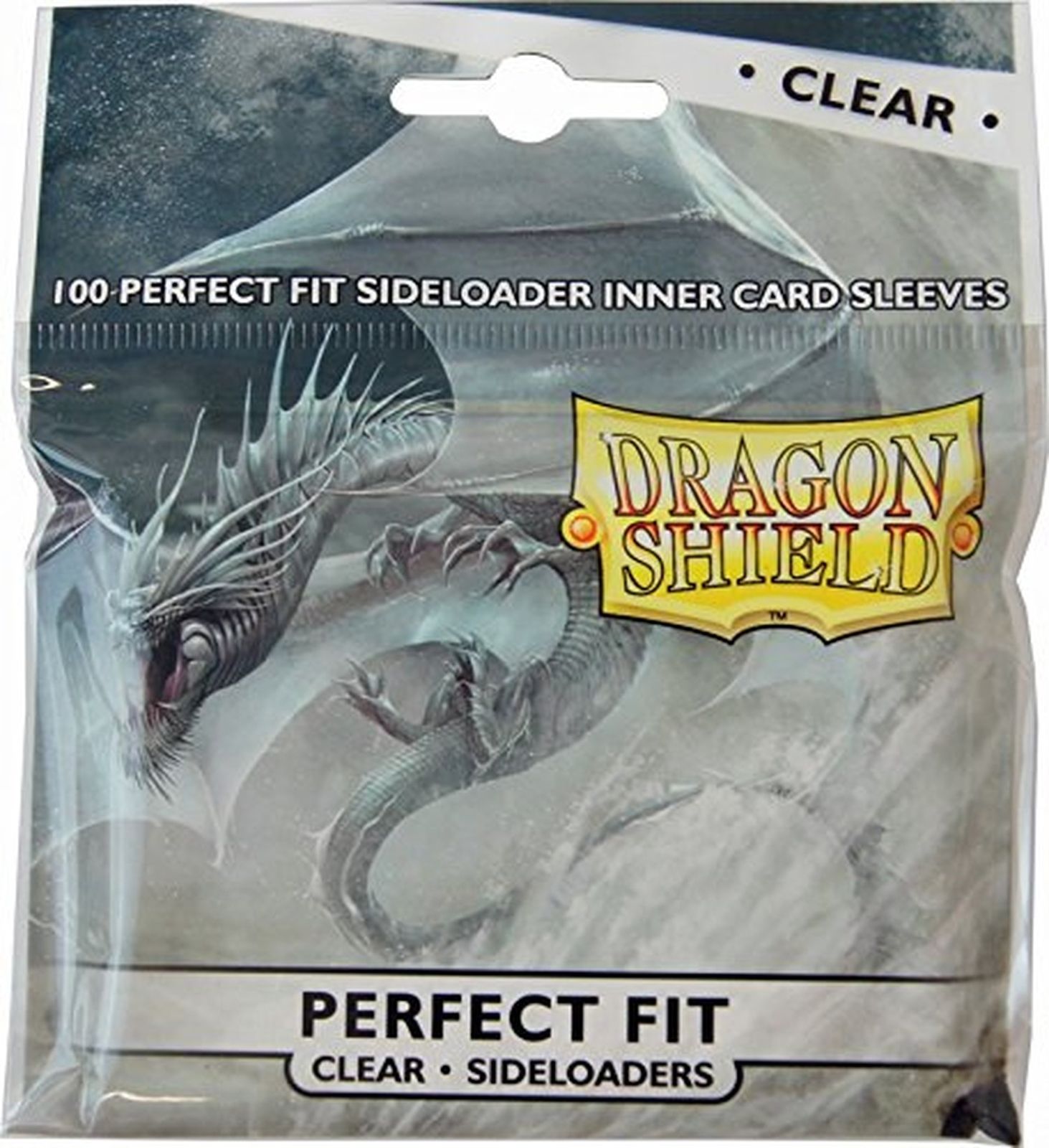 Dragon Shield Perfect Fit Clear Sideloaders Standard Size x 100 Dragon Shield Perfect Fit Clear Sideloaders Standard Size x 100