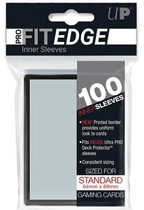 Ultra Pro Fit Edge sleeves Standard size x100 Ultra Pro Fit Edge sleeves Standard size x100