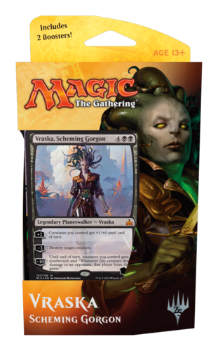 Rivals of Ixalan Planeswalker Deck - Vraska, Scheming Gorgon Rivals of Ixalan Planeswalker Deck - Vraska, Scheming Gorgon
