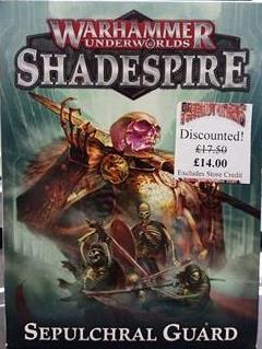 Shadespire Sepulchral Guard Expansion Shadespire Sepulchral Guard Expansion