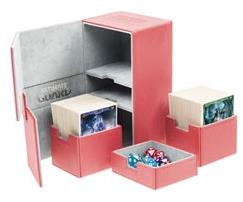 Ultimate Guard Flip n Tray XenoSkin Deck Box Red 80+ Ultimate Guard Flip n Tray XenoSkin Deck Box Red 80+