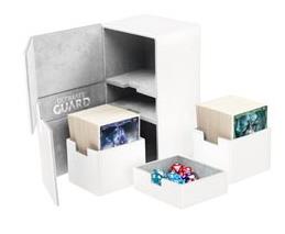 Ultimate Guard Flip n Tray XenoSkin Deck Box White 80+ Ultimate Guard Flip n Tray XenoSkin Deck Box White 80+