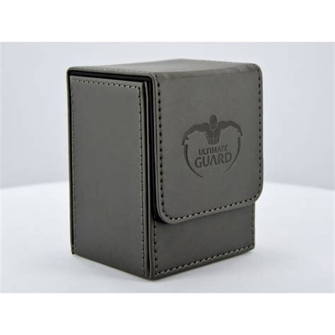 Ultimate Guard Leatherette Deck Box Black 80+ Ultimate Guard Leatherette Deck Box Black 80+