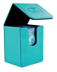 Ultimate Guard Leatherette Deck Box Blue 100+ Ultimate Guard Leatherette Deck Box Blue 100+