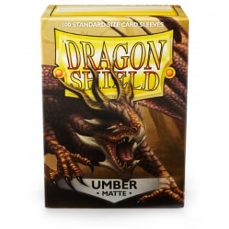 Dragon Shield Umber Matte Sleeves Standard x 100 Dragon Shield Umber Matte Sleeves Standard x 100