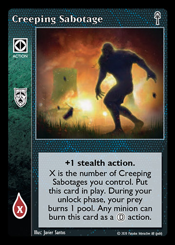 Creeping Sabotage Creeping Sabotage