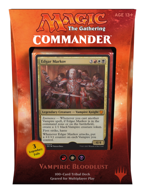 Commander 2017 - Vampiric Bloodlust Commander 2017 - Vampiric Bloodlust