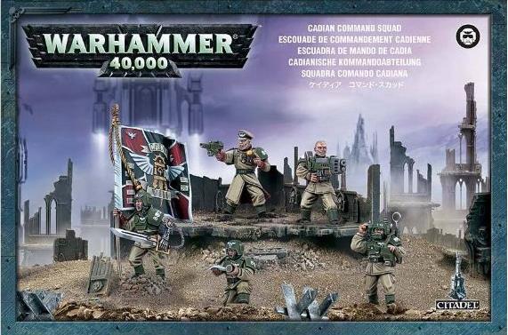 Astra Militarum Cadian Command Squad Astra Militarum Cadian Command Squad