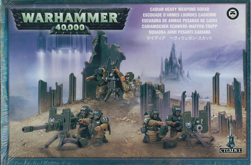 Astra Militarum Cadian Heavy Weapons Squad Astra Militarum Cadian Heavy Weapons Squad