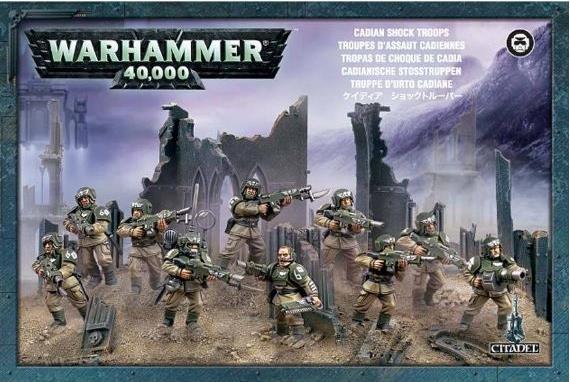 Astra Militarum Cadian Shock Troops Astra Militarum Cadian Shock Troops