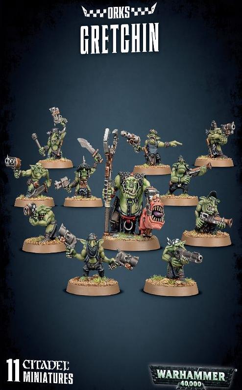 Ork Runtherd and Gretchin